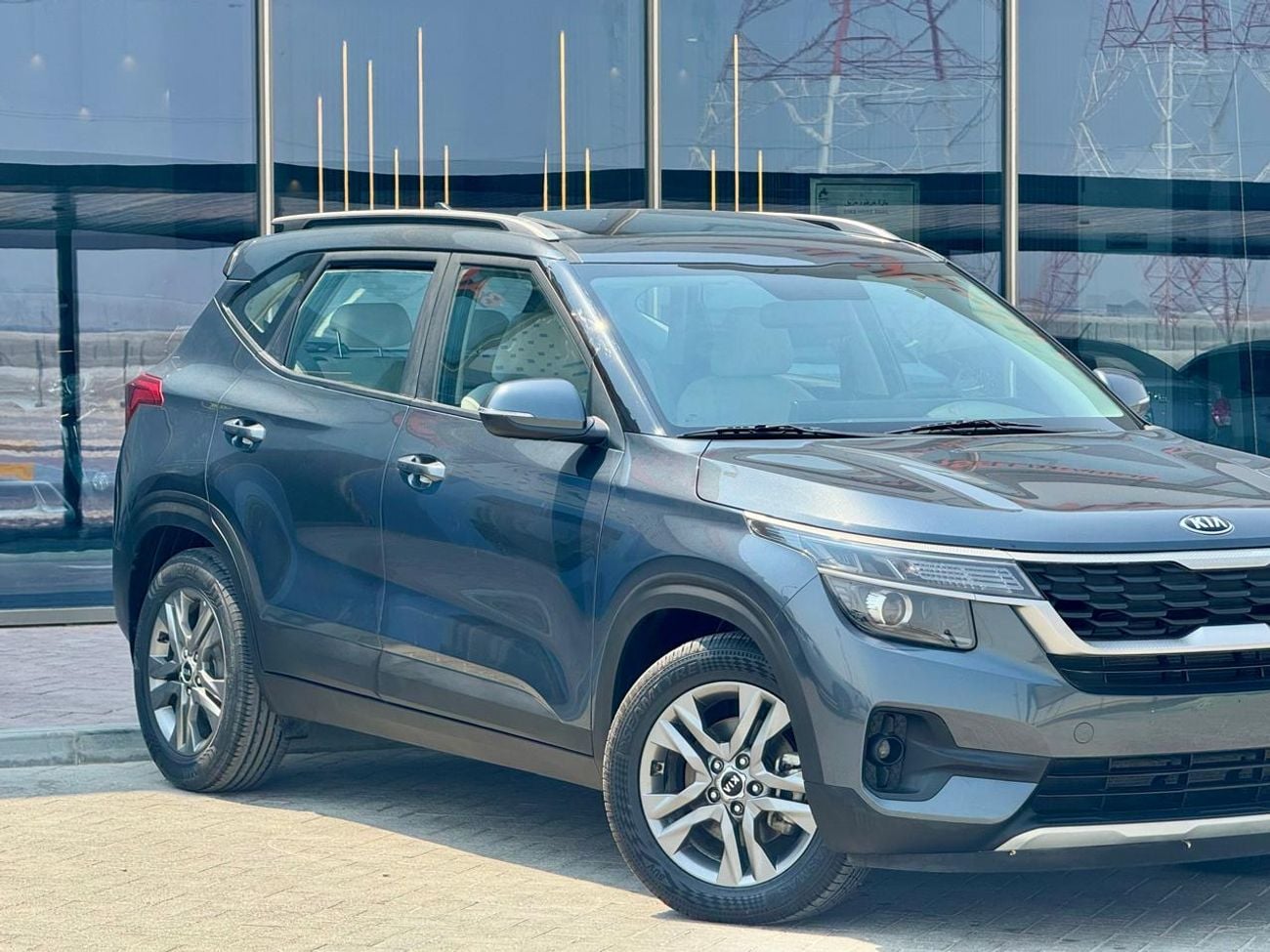كيا سيلتوس EX 740-Monthly Kia Seltos 2021 l GCC l Accident Free | Sunroof