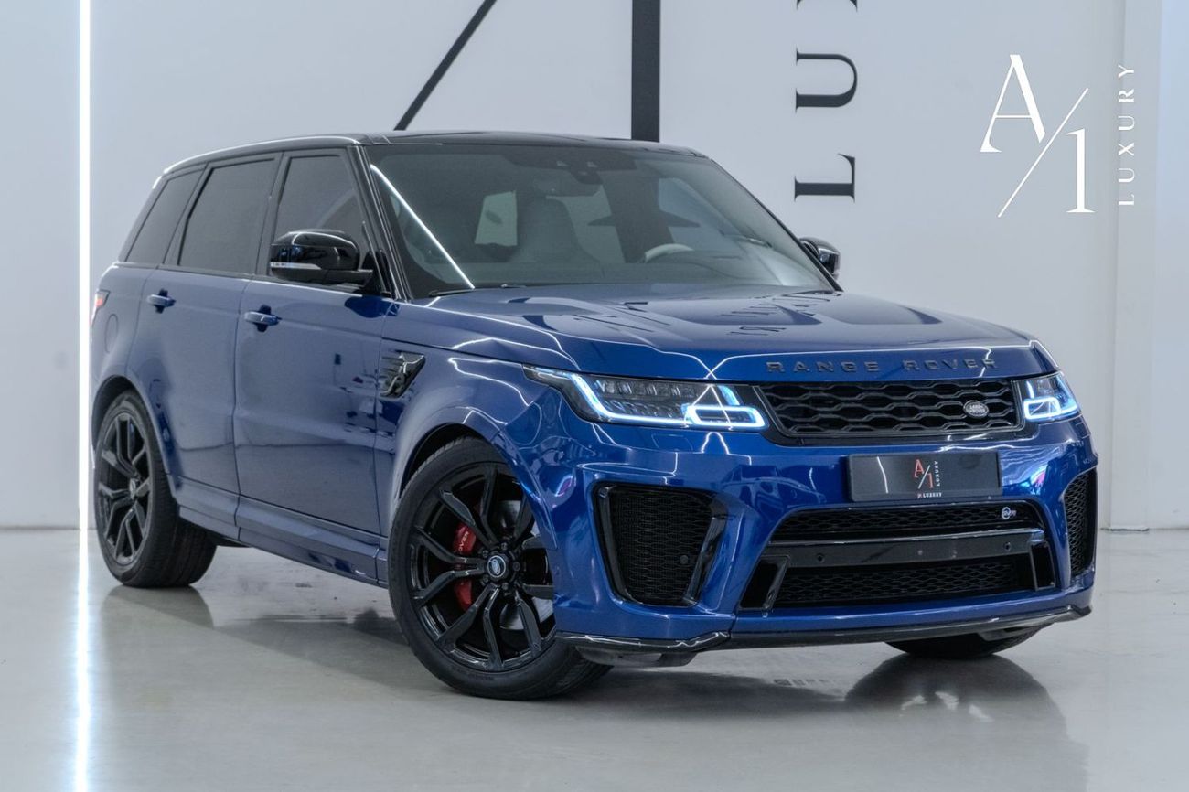 لاند روفر رينج روفر سبورت SVR 5.0L (575 HP) 4WD 2022 Range Rover Sport SVR, Warranty, Service History, Fully Loaded, Low Kms,