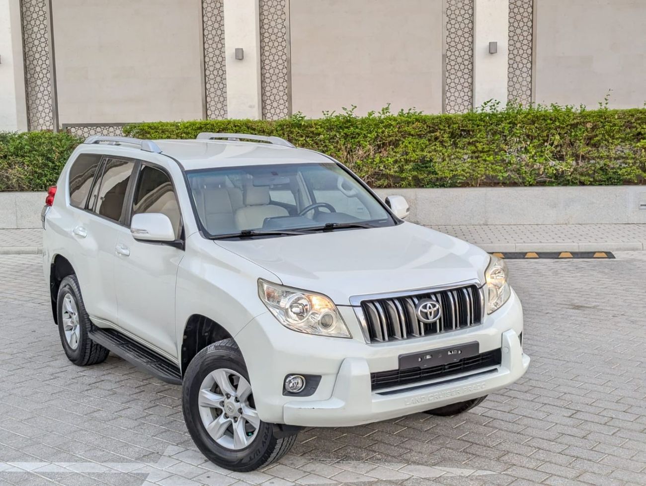 Toyota Land Cruiser Toyota Prado 2013 Petro engine 2.7 LHD white  beige interior
