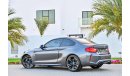 BMW M2 AC SCHNITZER Exhaust - Agency Warranty - AED 3,310  Per Month - 0% DP