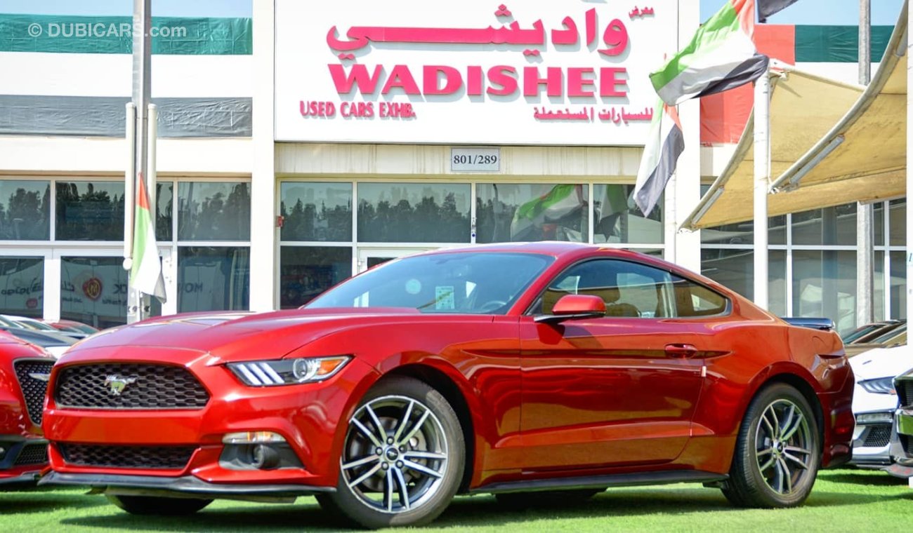 فورد موستانج Ford Mustang Eco-Boost V4 2017/Full Option/ Original Leather Seats/Very Good Condition