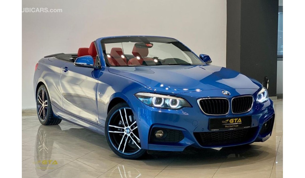 BMW 220i 2018 BMW 220i Cabriolet, Warranty, Service Contract, GCC, Low Kms