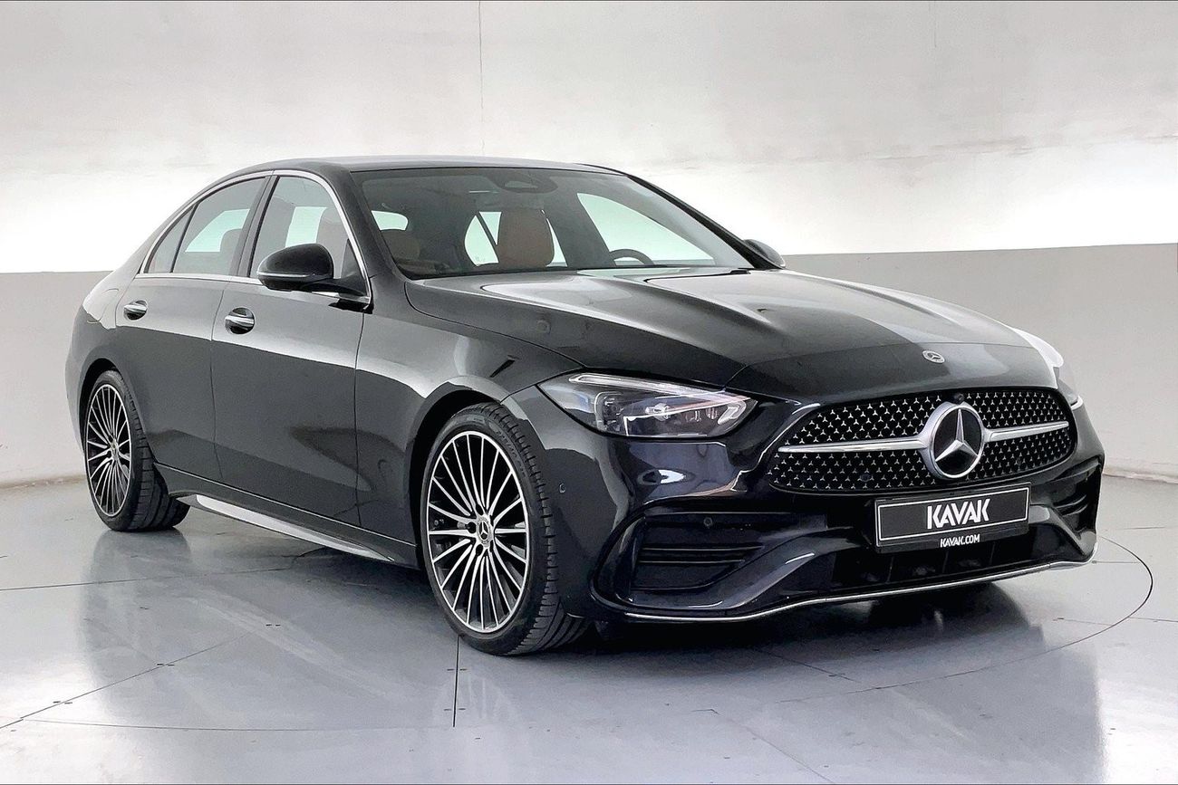 Mercedes-Benz C 200 Premium + (AMG Line) | 1 year free warranty | 0 Down Payment