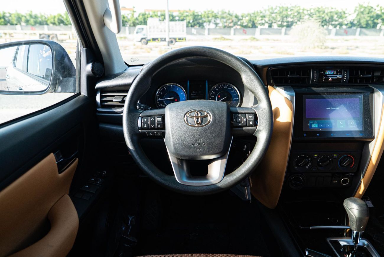 Toyota Fortuner 2.7 - Silver Metallic Inside Chamois | Export Only