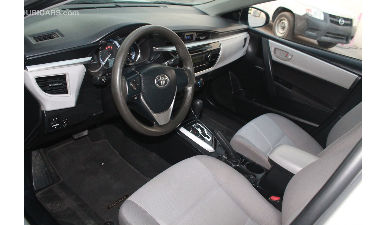 Toyota Corolla 2.0L SE 2015 MODEL WITH GCC SPECS