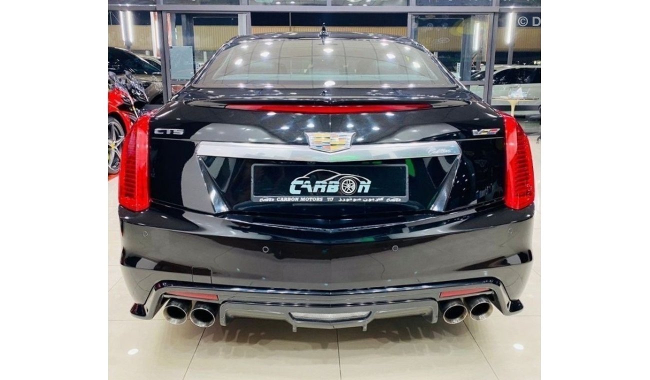 Cadillac CTS V V CADILLAC CTS-V 2016 GCC CAR IN VERY GOOD CONDITION FULL SERVICE HISTORY FOR 165K AED