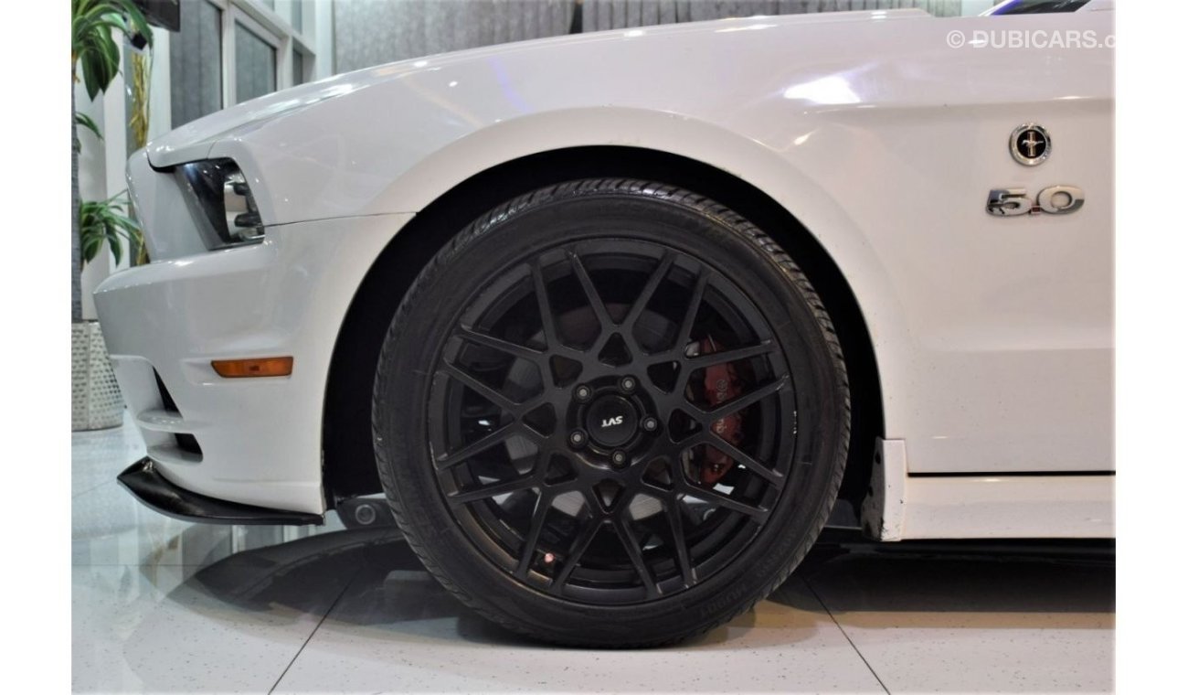 Ford Mustang EXCELLENT DEAL for our Ford Mustang GT 5.0 ( 2014 Model! ) in White Color! GCC Specs