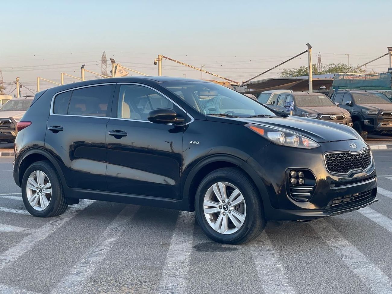 Kia Sportage 2018 Kia Sportage LX 2.4L V4 - AWD 4x4 - Rims With Rear CAM -