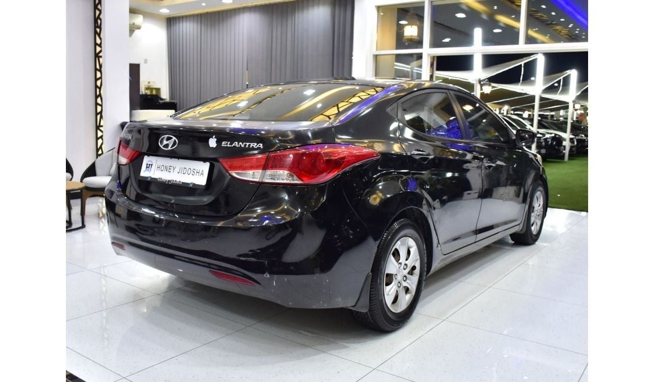 Hyundai Elantra EXCELLENT DEAL for our Hyundai Elantra ( 2014 Model ) in Black Color GCC Specs