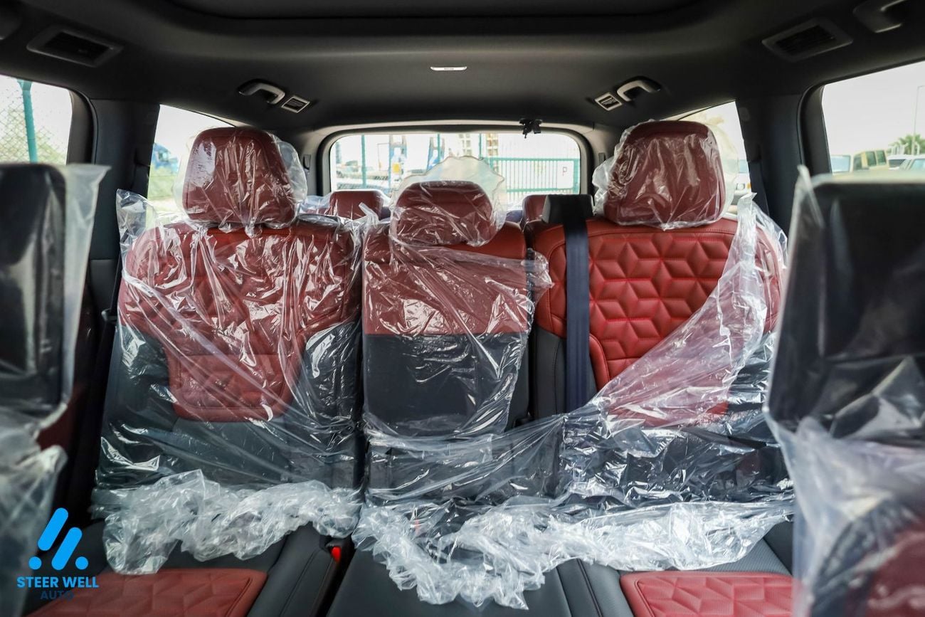 Nissan Patrol 2026 LE Platinum | GCC | 3.5L V6 | AWD | 9AT | Red Interior | Height Control