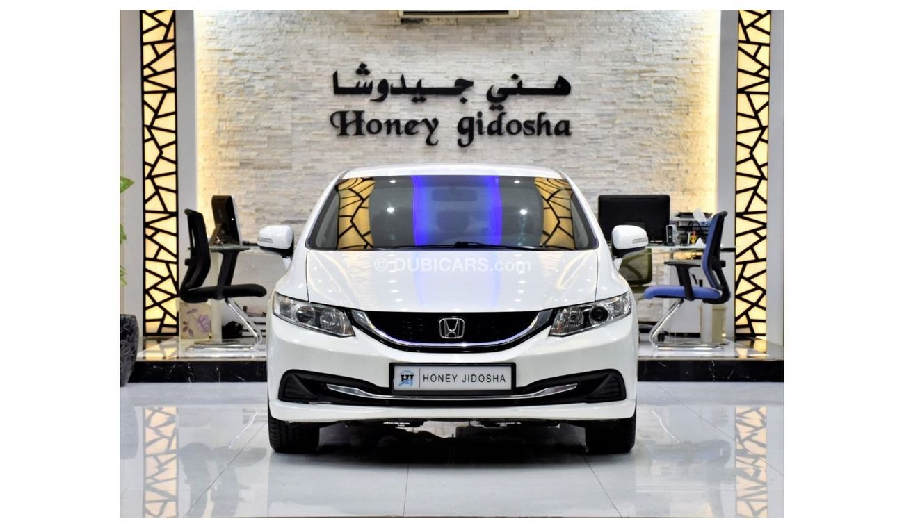 Honda Civic EXCELLENT DEAL for our Honda Civic 1.8 ( 2013 Model ) in White Color GCC Specs