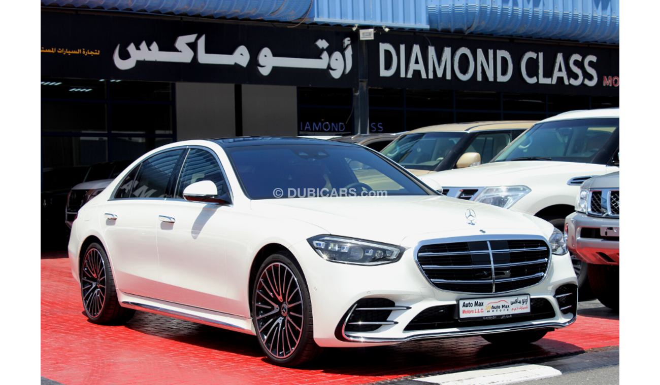 Mercedes-Benz S 500 (2021) V6 GCC, 4DX SYSTEM GCC, 05 YEARS WARRANTY SERVICE CONTRACT FROM LOCAL DEALER(Inclusive VAT)