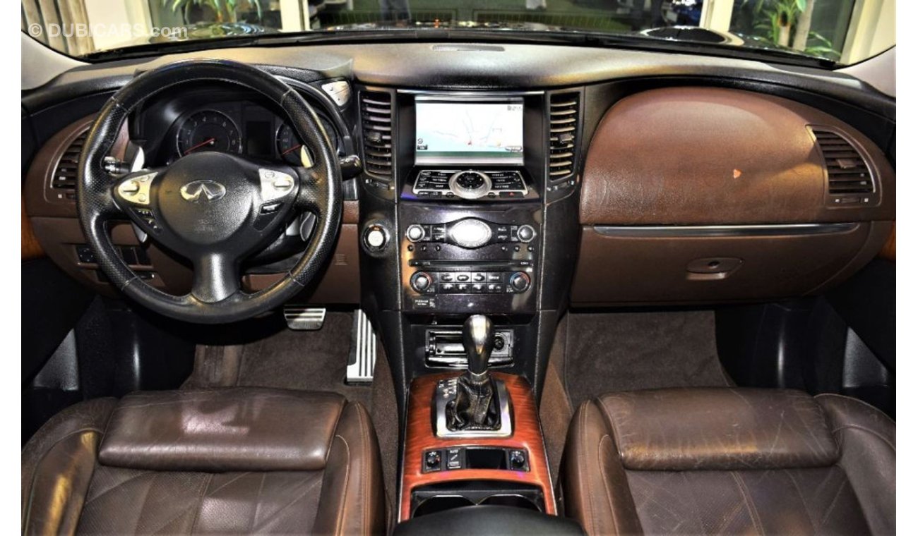 إنفينيتي FX50 AMAZING Infiniti FX50 S 2009 Model!! in Dark Brown Color! GCC Specs