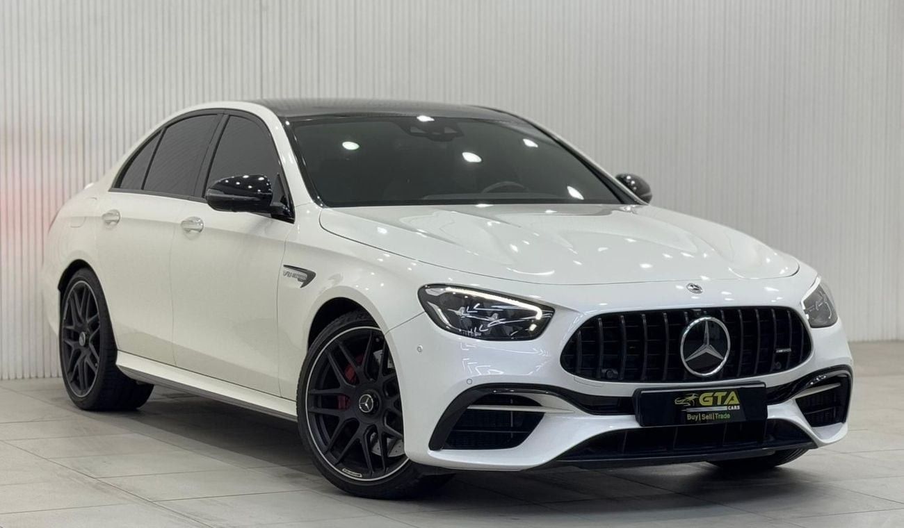 مرسيدس بنز E 63S AMG 4MATIC+ 2022 Mercedes Benz E63s AMG 4MATIC+, 2027 Mercedes Warranty + Service Pack, Fully Loaded
