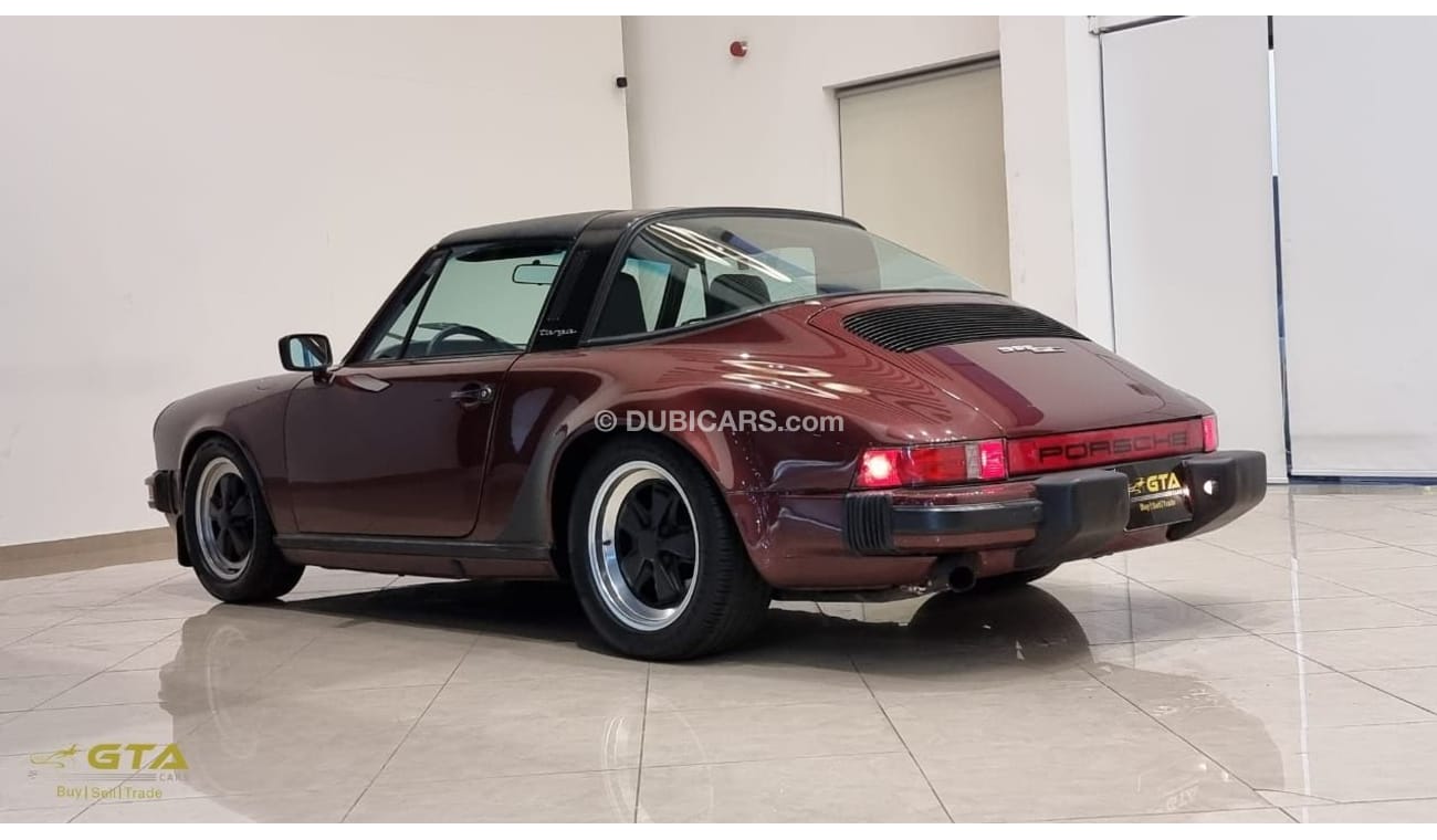 Porsche 911 1983 Porsche SC Targa 911, Full Service History, Usa Specs