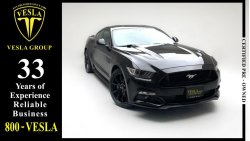 Ford Mustang GCC + V8 GT + FULL OPTION + LEATHER SEATS + NAVIGATION / 2017 / DEALER WARRANTY 30/10/2023 /2,078DHS