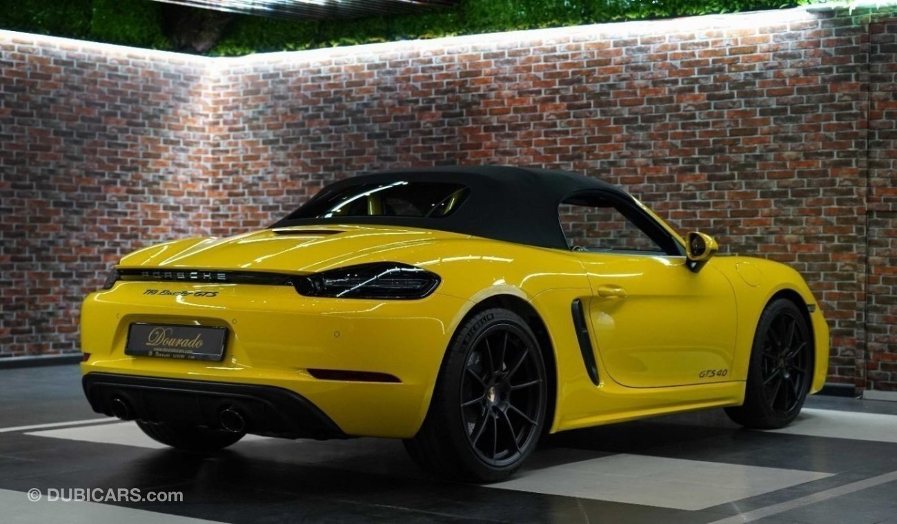 Porsche 718 Boxster GTS 4.0L - Ask For Price