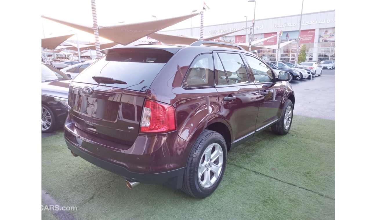 Ford Edge Gulf without accidents No. 2, burgundy, inside beige, without accidents, cruise control, rear wing c