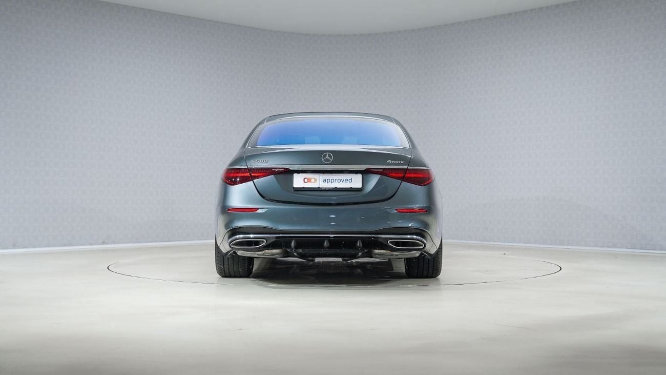 مرسيدس بنز S 500 Special Offer | AED 5,250 PM | Warranty Service Pack 2027, Super Low KM | S 500 AMG Line