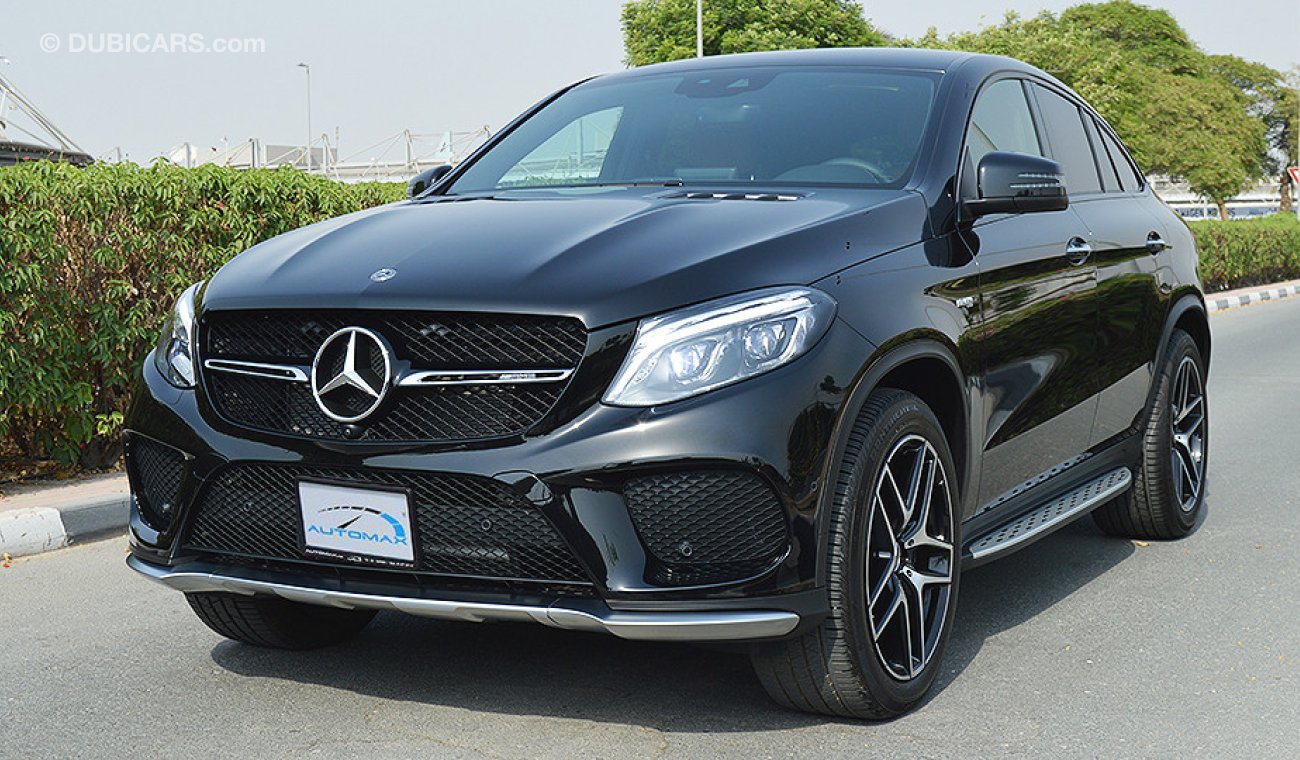 مرسيدس بنز GLE 43 AMG 2019, 3.0 V6 GCC, 0km w/ 2 Years Unlimited Mileage Warranty from Dealer