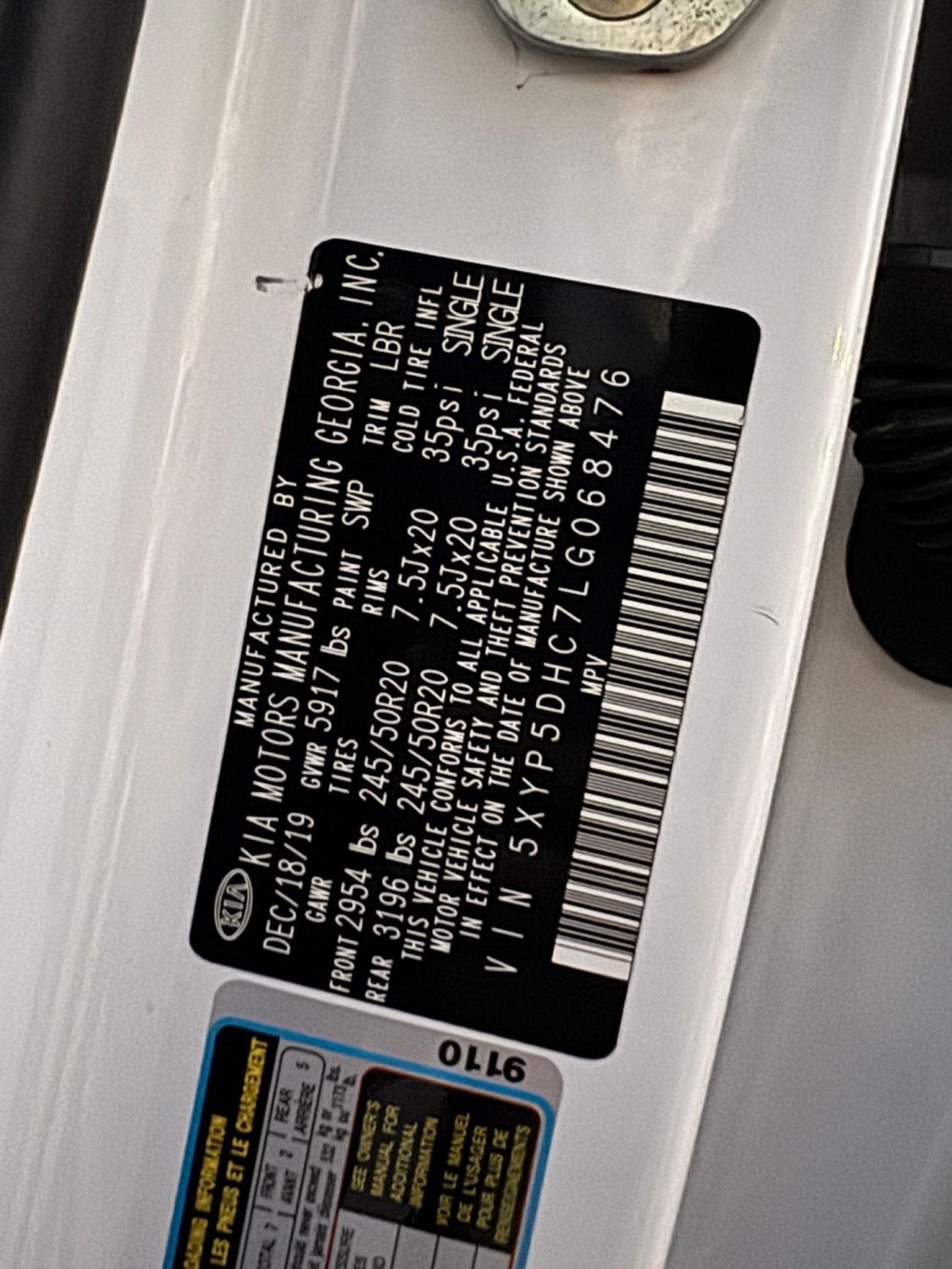 كيا تيلورايد SX 3.8L