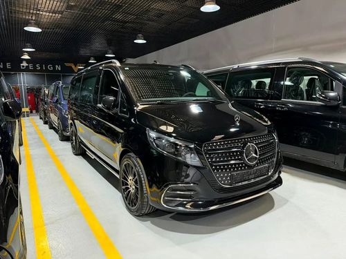 مرسيدس بنز V 300 NEW ARRIVAL 2026 MODEL VIP MERCEDES GCC V300 with ADDITIONAL REAR AC - 2 Years Warranty by VLINE