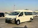 تويوتا هاياس 2021 Toyota Hiace 3.5L V6 FWD - GCC- Passenger - Patrol Manual - 13 Seater - No Accident