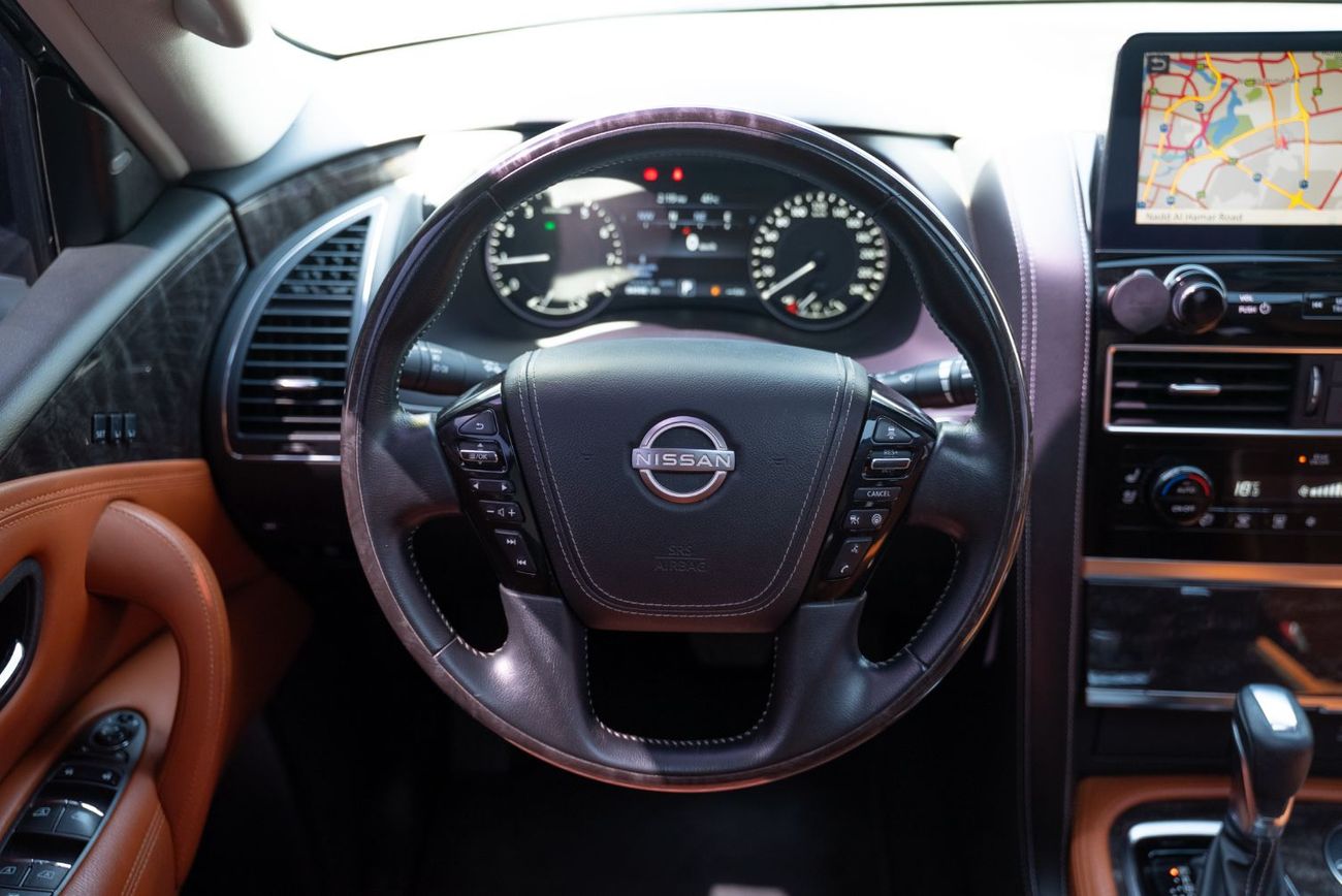 Nissan Patrol SE Platinum 2022 Full Service History GCC V6