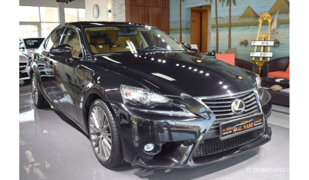 Lexus IS 200 IS-200t, Full Service History - GCC Specs, Excellent Condition - Single Owner, Accident Free