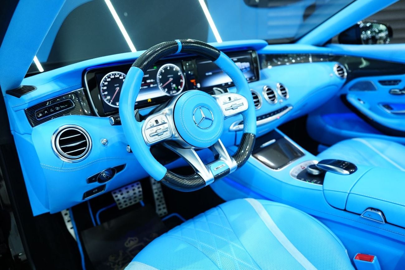 مرسيدس بنز S 500 Cabriolet, Special Edition, BRABUS KIT, Very Low KM, GCC Specs!!