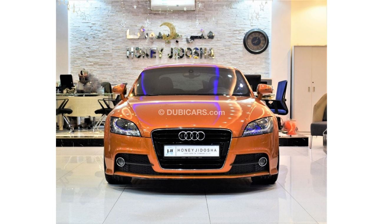 Audi TT ( ONLY 29000 KM! ) AMAZING Audi TT S-Line 2015 Model!! in Orange Color! GCC Specs