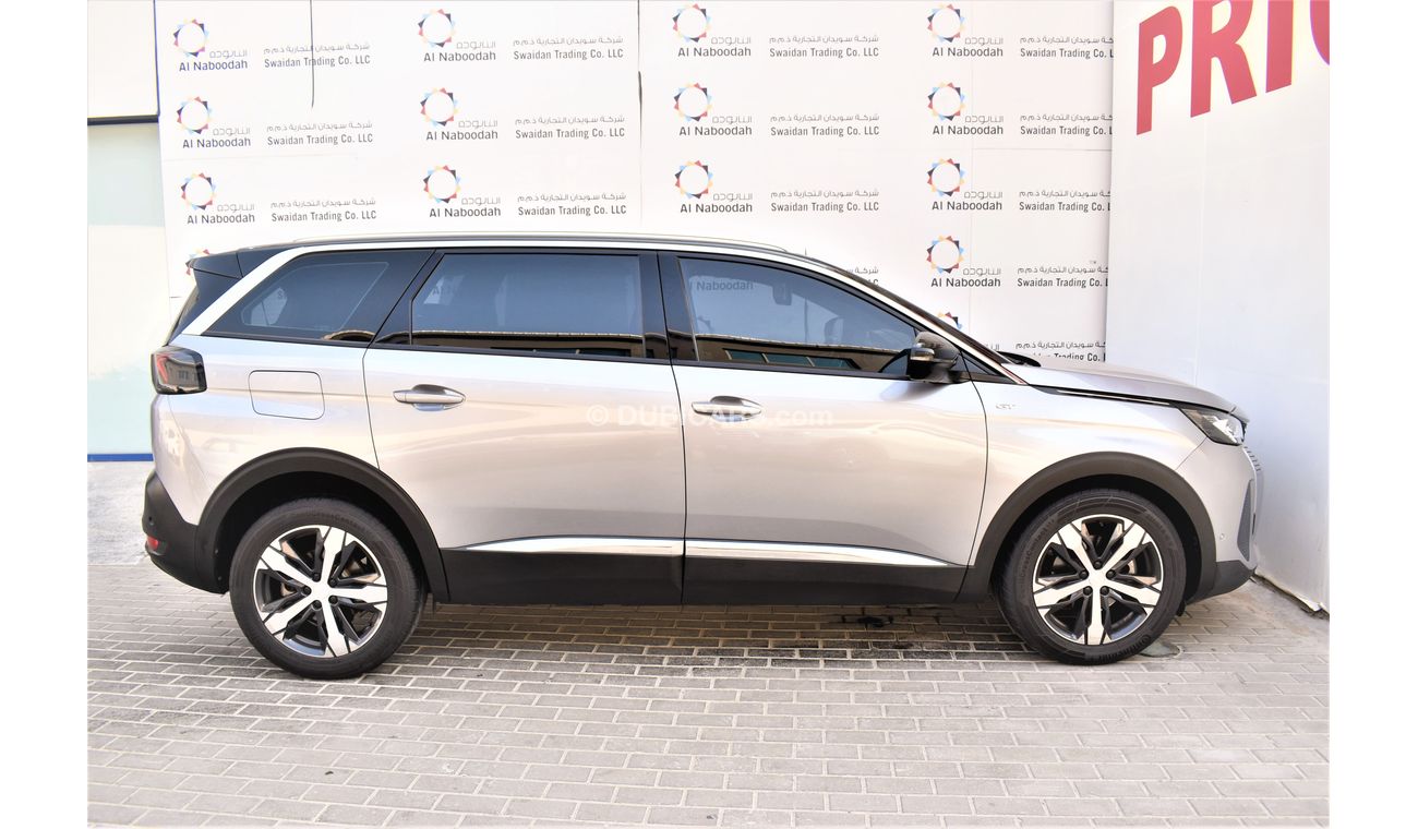 Peugeot 5008 AED 1999 PM | 1.6L GT GCC AGENCY WARRANTY UP TO 2026 OR 100K KM