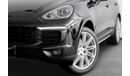 Porsche Cayenne 2018 Porsche Cayenne Platinum Edition / Full Porsche Service History