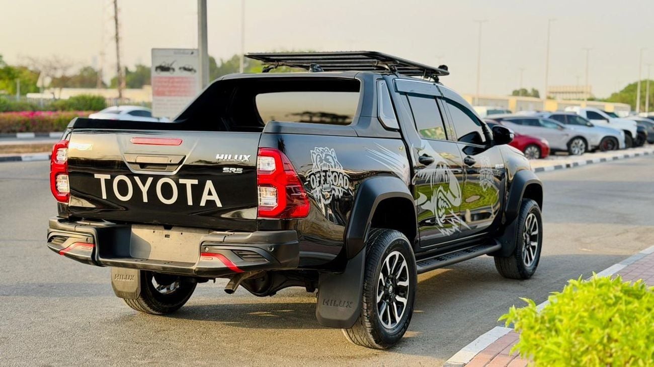 Toyota Hilux MODIFIED TO ROCCO GR SPORTS | NUDGE BAR | AUTO TRANSMSSION | LEATHER SEATS | JBL MULTIMEDIA SCREEN A