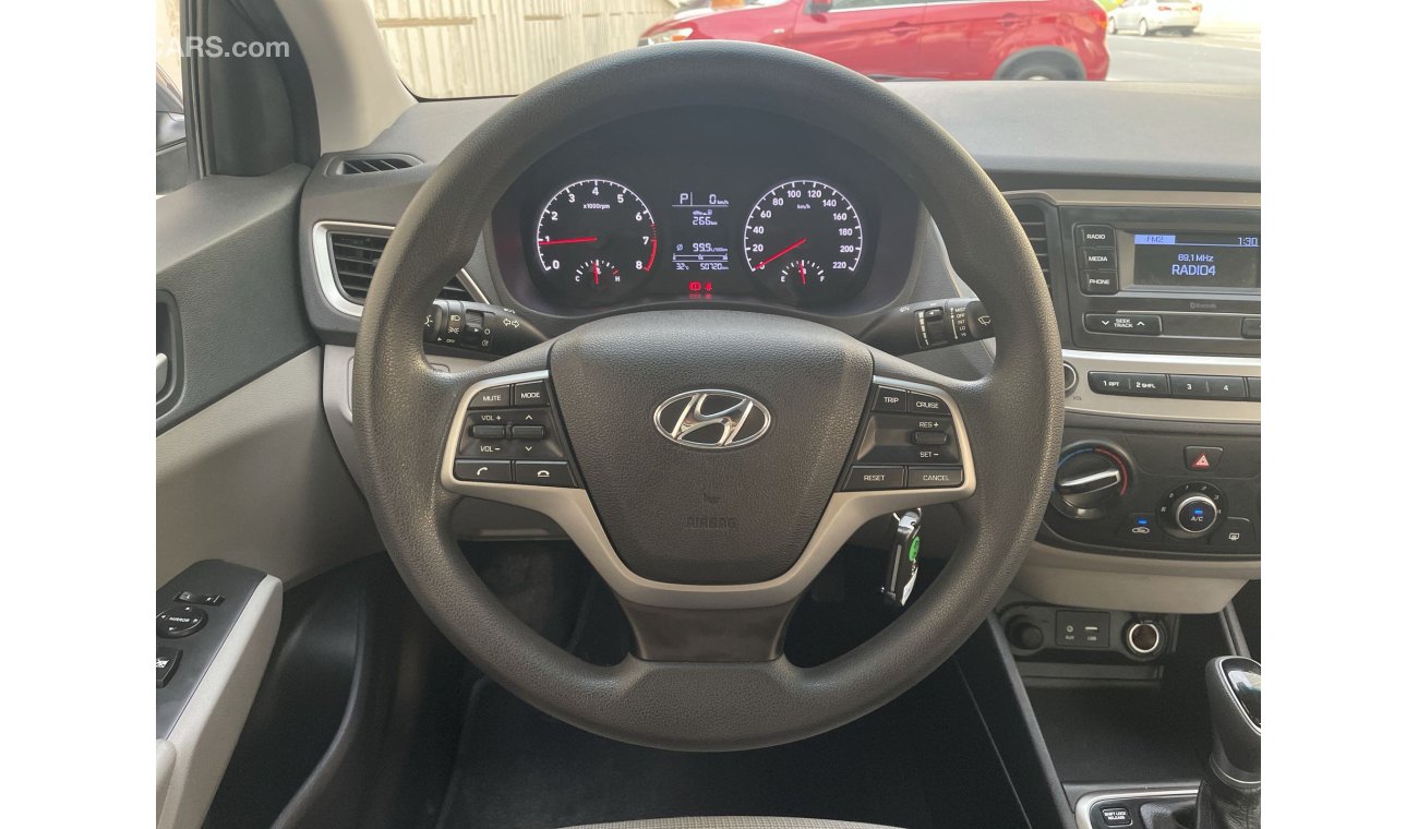 Hyundai Accent 1.6L | GL|  GCC | EXCELLENT CONDITION | FREE 2 YEAR WARRANTY | FREE REGISTRATION | 1 YEAR FREE INSUR