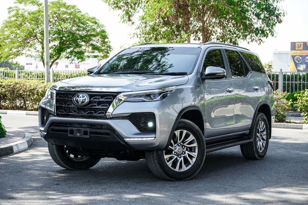 تويوتا فورتونر The Toyota Fortuner is a mid-size, seven-seater SUV known for its robust, off-road capability and is