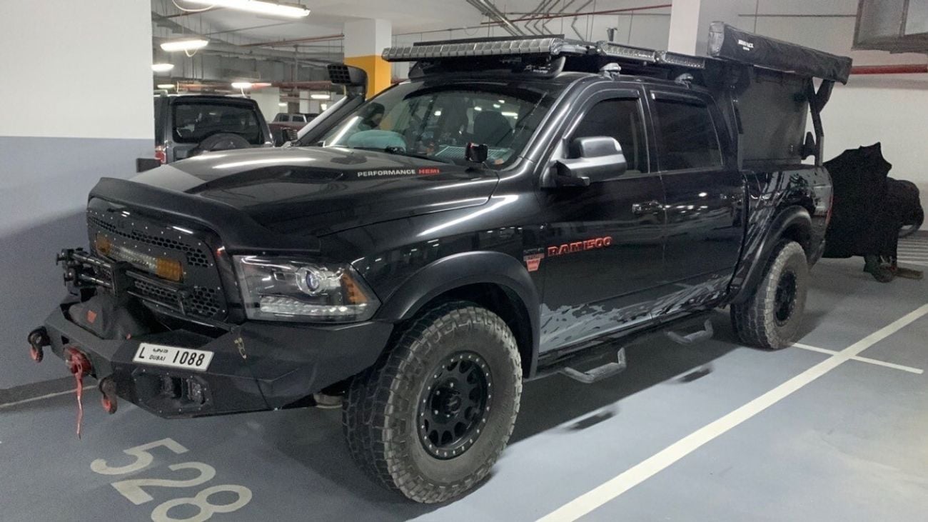 RAM 1500 GCC SPORT Fully Built Overlanding rig meant for long expositions.