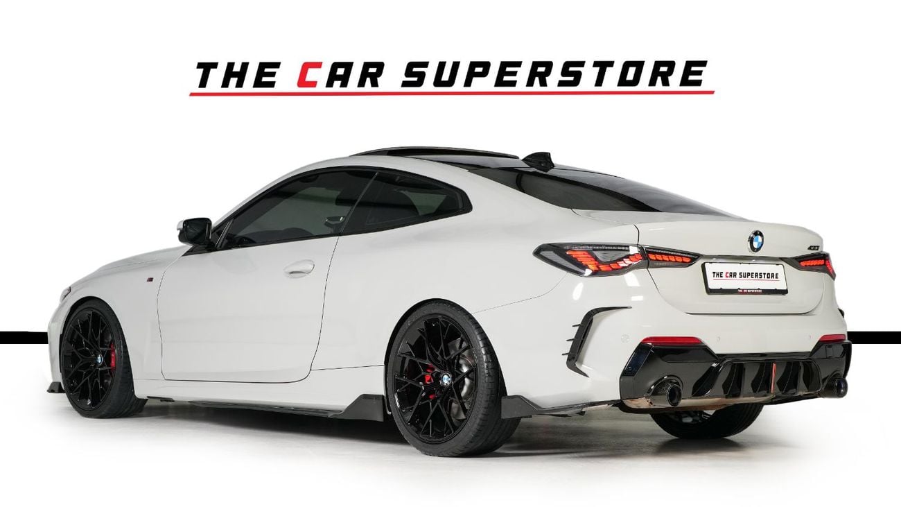 BMW 430i M Sport 2.0L GCC-Low Mileage-AGMC Full Service History Warranty & Service Contract-Aero Kit