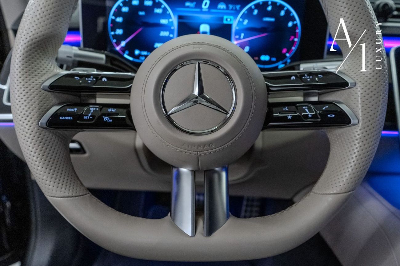 Mercedes-Benz S 500 4MATIC 3.0L 2021 Mercedes Benz S500 4MATIC, Warranty, Full Service History, Fully Loaded, GCC