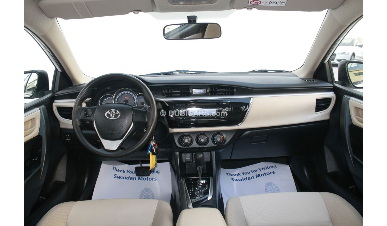 Toyota Corolla 1.6L SE 2014 MODEL WITH WARRANTY