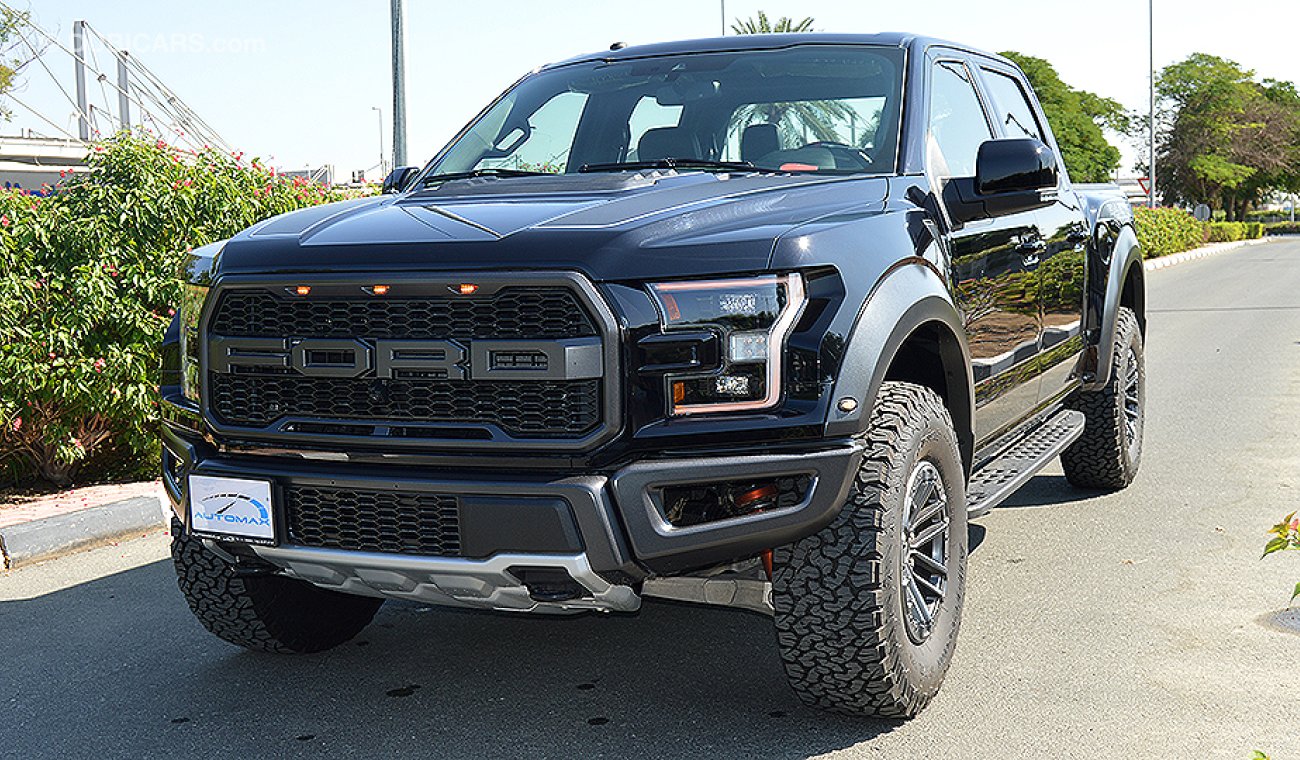 فورد F 150 RAPTOR 2019 3.5-V6 GCC Specs, 0km w/ 5Years or 150K km Warranty at Al Tayer and 3 Years FREE Service