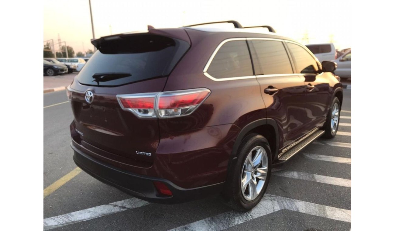 تويوتا هايلاندر 2015 TOYOTA HIGHLANDER LIMITED FULL OPTION