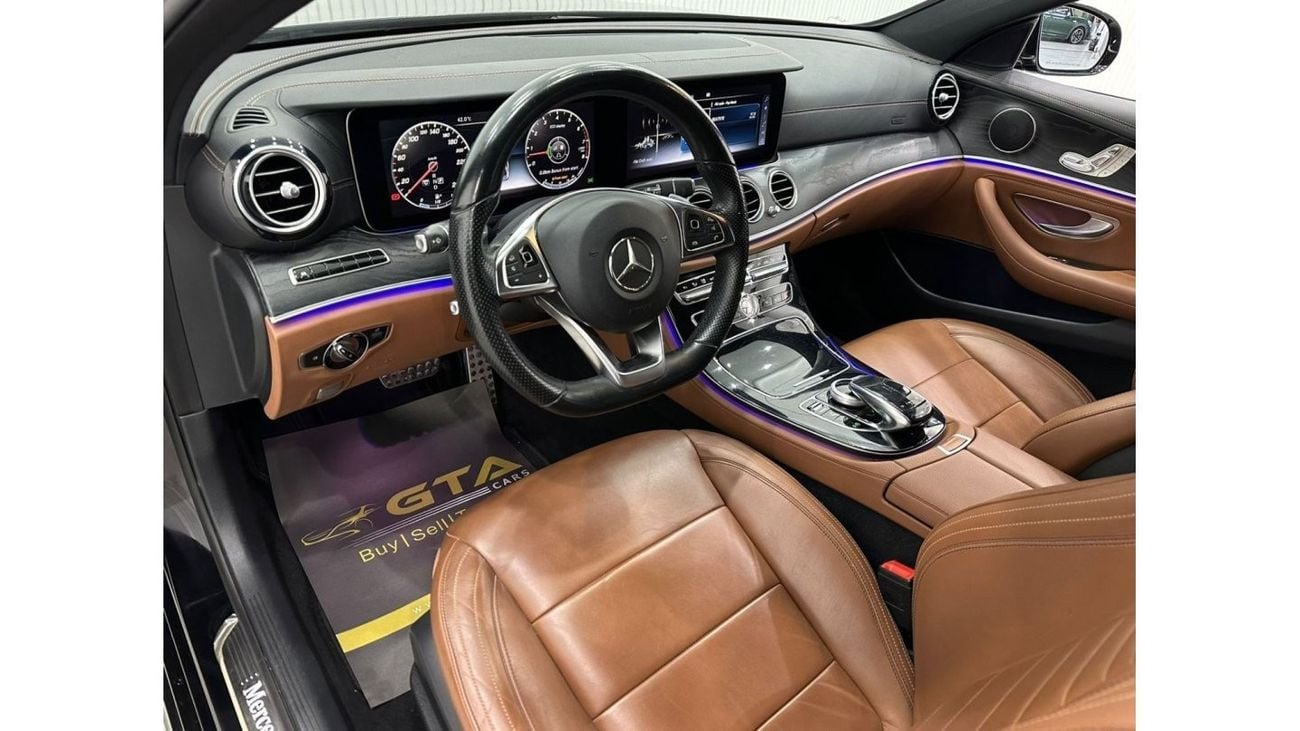 Mercedes-Benz E 400 2017 Mercedes Benz E400 4Matic AMG Line, Warranty, GCC