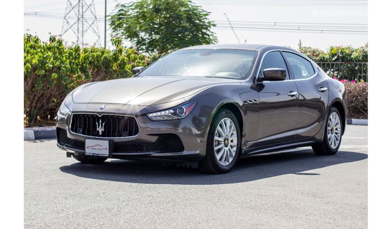 Maserati Ghibli MASERATI GHIBLI - 2014 - GCC - ASSIST AND FACILITY DOWN PAYMENT - 1755 AED/MONTHLY - 1 YEAR WARRANTY