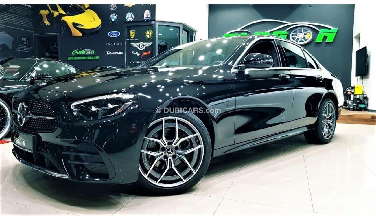 Mercedes-Benz E200 MERCEDES E200 AMG 2021 MODEL GCC CAR WITH 3 YEARS WARRANTY AND FREE SERVICE