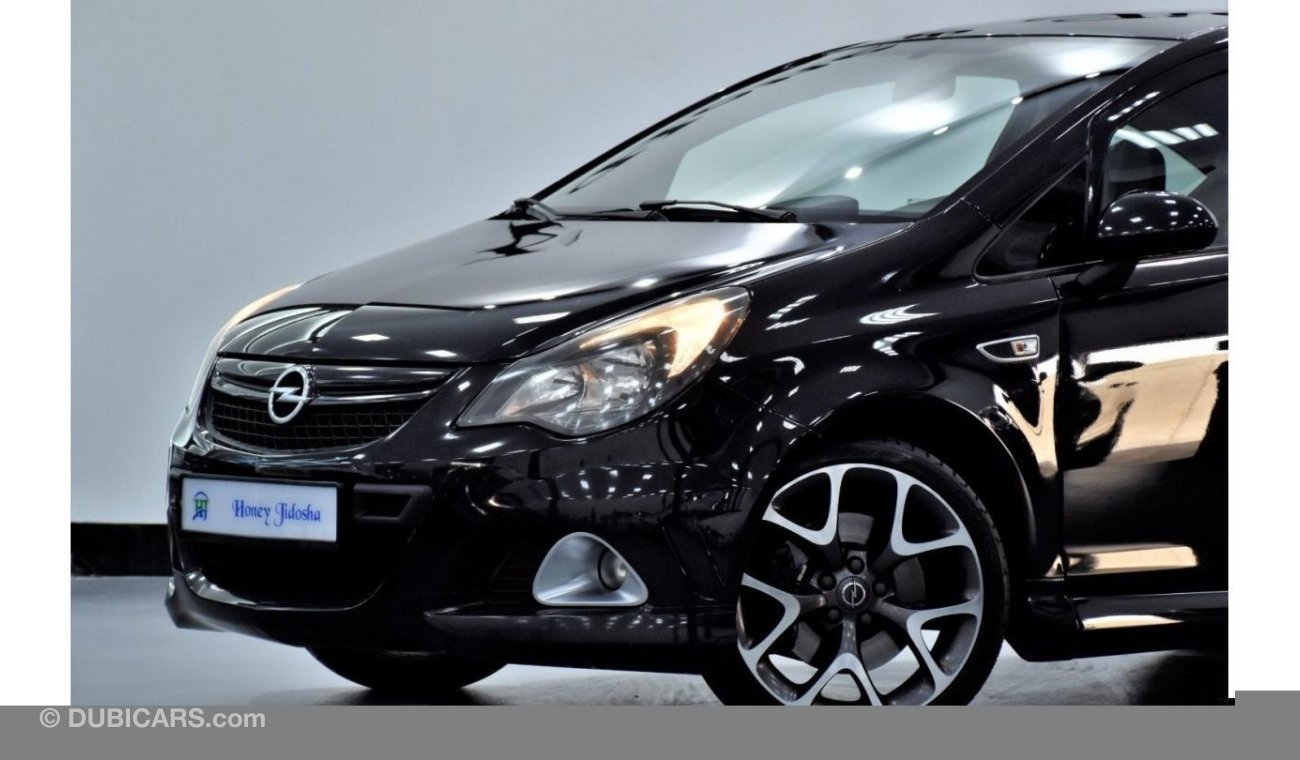 Opel Corsa EXCELLENT DEAL for our Opel Corsa OPC ( 2014 Model ) in Dark Gray Color GCC Specs