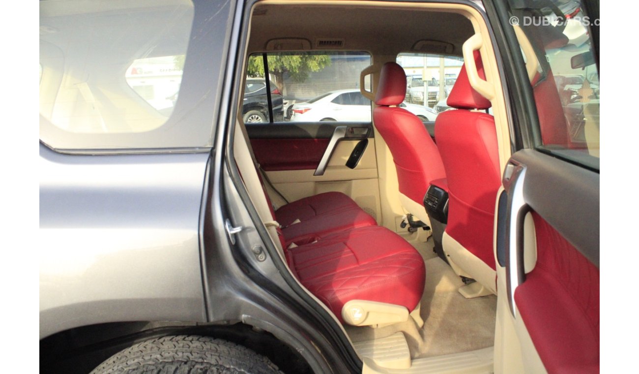 تويوتا برادو 4.0L V6 PETROL, / DVD / LEATHER SEATS / REAR A/C ( LOT # 2044)