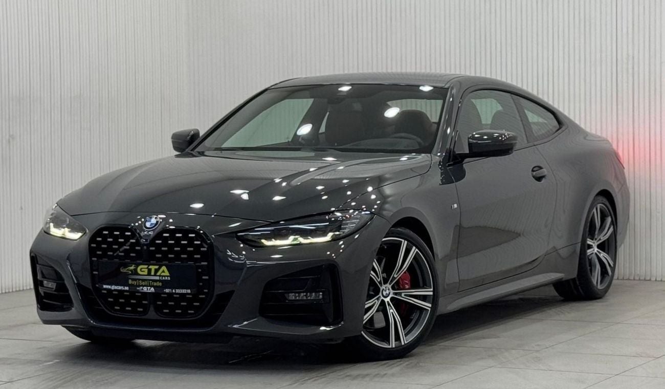بي أم دبليو 430i M Sport 2.0L 2022 BMW 430i M-Sport Coupe, Nov 2026 BMW Warranty + Service Pack, Low Kms, GCC