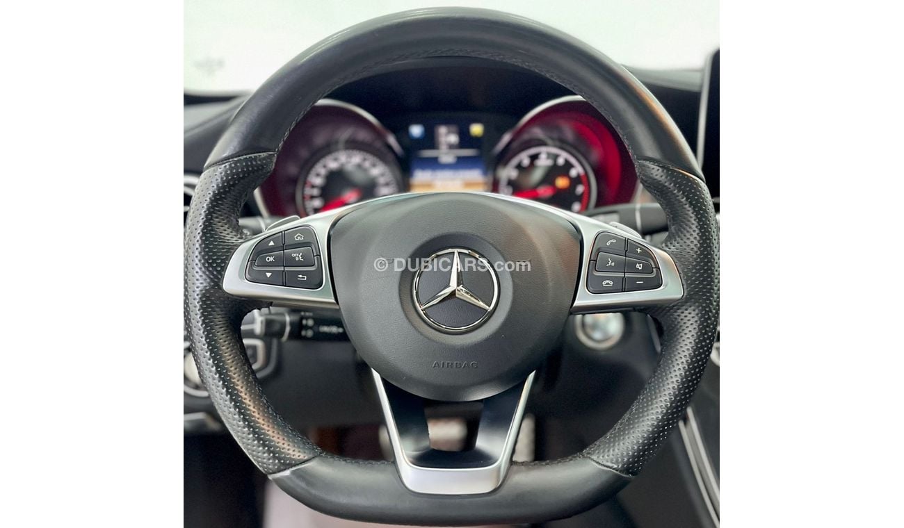 Mercedes-Benz C 200 AMG Pack 2017 Mercedes Benz C200 AMG Coupe, Full Mercedes Service History, New Tyres, Warranty, GCC