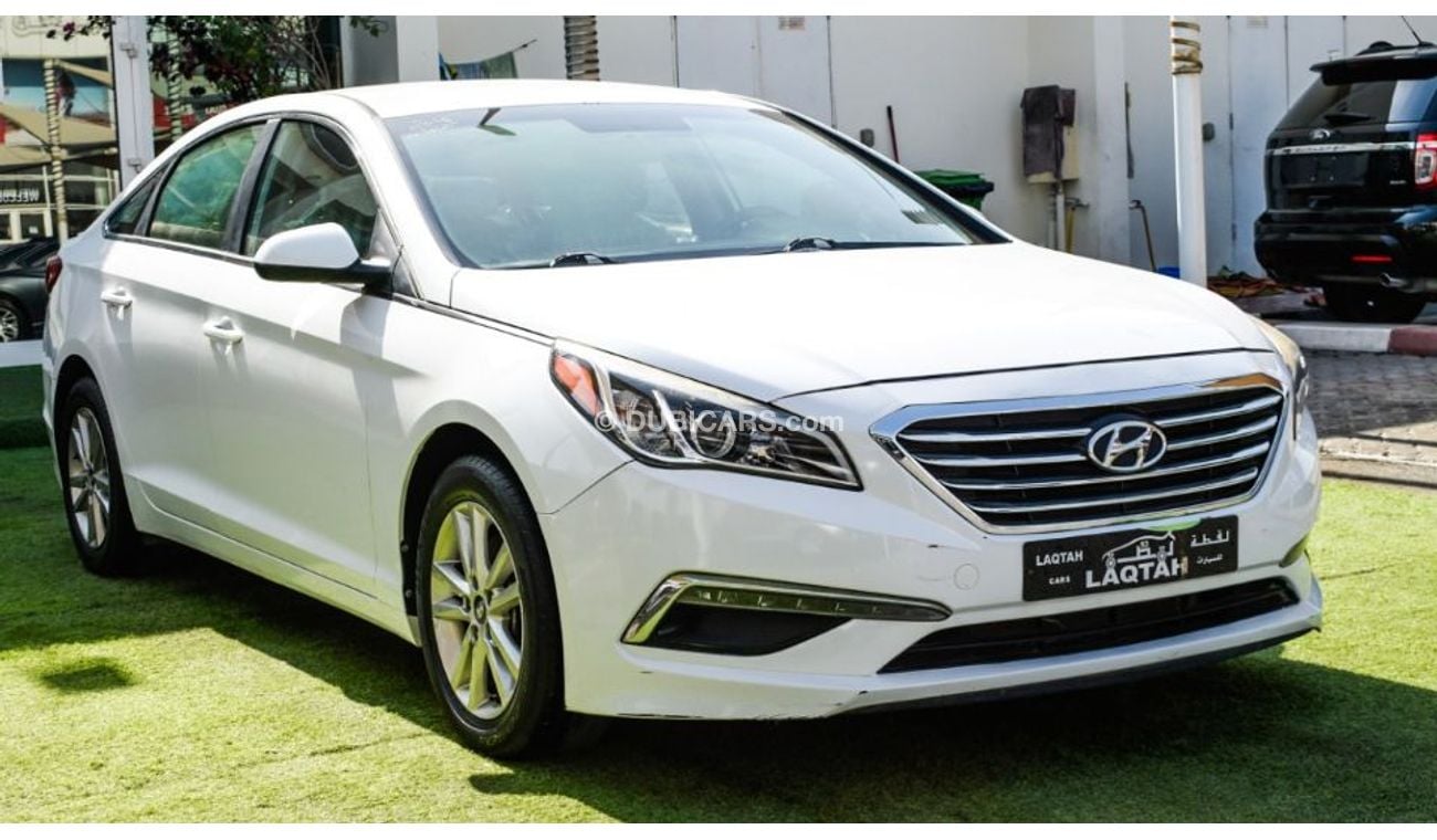 Hyundai Sonata Hyundai models 2015 White COULOUR Number 2 EXelent Condition.